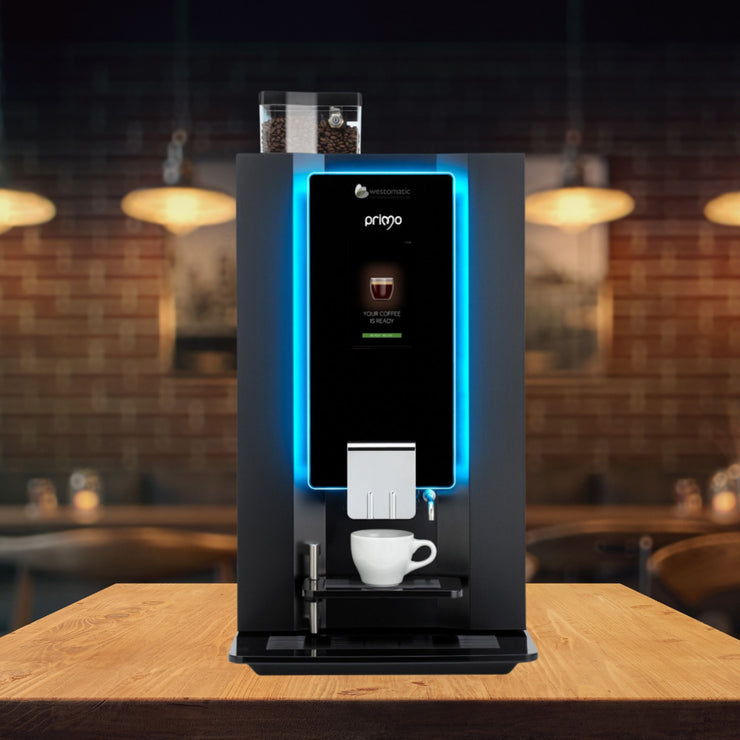 Primo Touch Bean to Cup Coffee Machine Blue